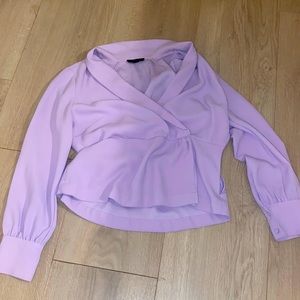 J Crew Purple/Lilac Blouse!